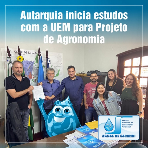 Autarquia inicia estudos com a UEM para Projeto de Agronomia