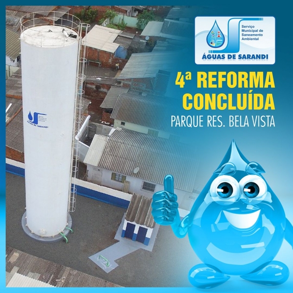 4ª Reforma Concluída: Poço Bela Vista