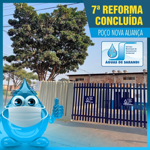 7ª Reforma Concluída: Poço Nova Aliança