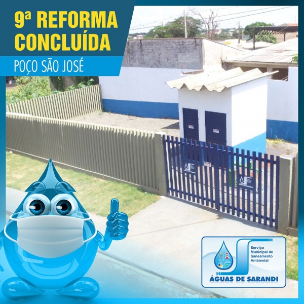 9ª Reforma Concluída: Poço São José